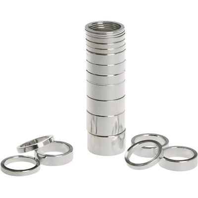 Ergotec Abstandshalter-Set 1 1/8'' - Für Fahrräder Ergotec Abstandshalter-Set 1 1/8'' - Für Fahrräder