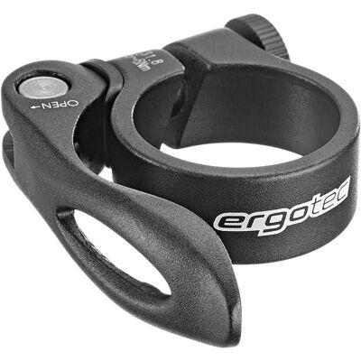 Abrazadera de soporte de sillín Ergotec Negro ø 31.8 mm Abrazadera de soporte de sillín Ergotec Negro ø 31.8 mm