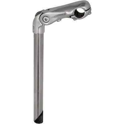 Stem Ergotec Kobra Vario - Regolabile 25.4mm - Argento Stem Ergotec Kobra Vario - Regolabile 25.4mm - Argento