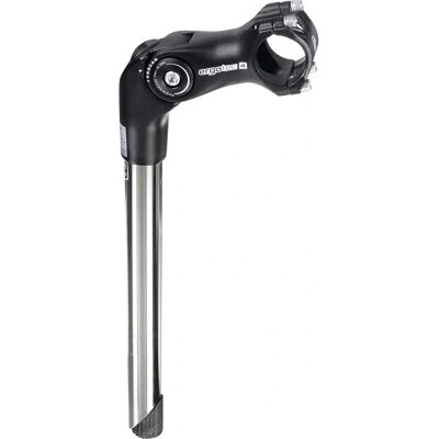 Ergotec Octopus 2 Vorbau - Verstellbar 0-60° - 90mm - 31,8mm - Schwarz/Silber Ergotec Octopus 2 Vorbau - Verstellbar 0-60° - 90mm - 31,8mm - Schwarz/Silber