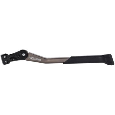 Soporte de aluminio Ergotec 26-28 pulgadas Plata/Negro - Soporte lateral Soporte de aluminio Ergotec 26-28 pulgadas Plata/Negro - Soporte lateral