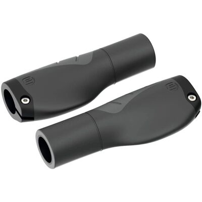 Puños Ergotec Marca Aero 2 MTB - Negro/Gris Puños Ergotec Marca Aero 2 MTB - Negro/Gris