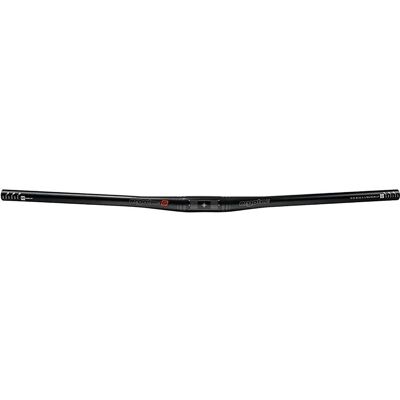 Manillar Flat Bar 6+ Ergotec - 780mm, Aluminio, Negro Manillar Flat Bar 6+ Ergotec - 780mm, Aluminio, Negro