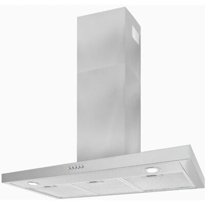 Exquisit - FKH90-2.1 Inox - Inox - 321 m³/h - Hotte murale - Publicité Exquisit - FKH90-2.1 Inox - Inox - 321 m³/h - Hotte murale - Publicité
