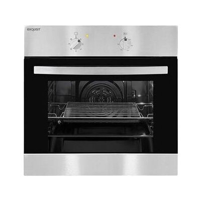 Exquisit EBE 555-1.2 U - Schwarz, Edelstahl - Einbau-Backofen Exquisit EBE 555-1.2 U - Schwarz, Edelstahl - Einbau-Backofen