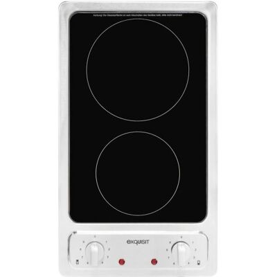 Exquisit EKC 301-2 RK - Noir - Plaque de cuisson - Publicité Exquisit EKC 301-2 RK - Noir - Plaque de cuisson - Publicité