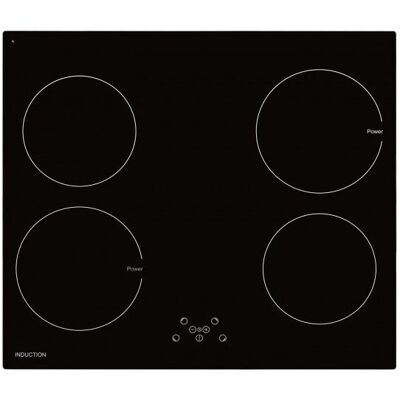 Exquisit EKI 701-5 Piano Cottura Induzione Integrato 4 Zone, Nero Exquisit EKI 701-5 Piano Cottura Induzione Integrato 4 Zone, Nero