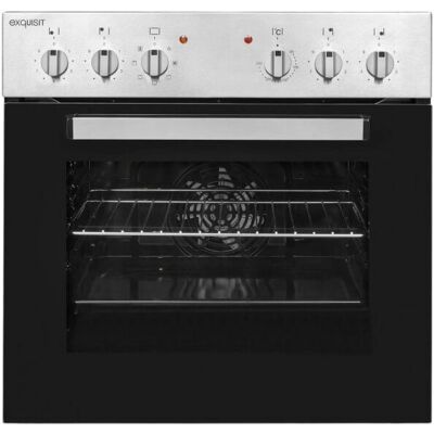 Exquisit EHE156-2U Piano cottura a induzione e forno - Argento Exquisit EHE156-2U Piano cottura a induzione e forno - Argento