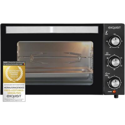 HP Mini-Backofen MO 3302 sw - 1500 W, 20 l, schwarz HP Mini-Backofen MO 3302 sw - 1500 W, 20 l, schwarz