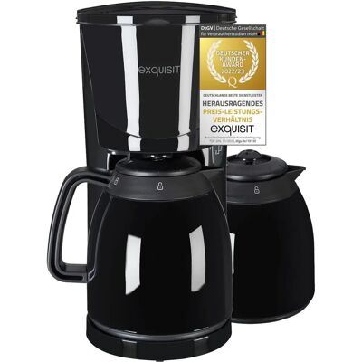 EXQUISIT KA 6502 - schwarz - Filterkaffeemaschine EXQUISIT KA 6502 - schwarz - Filterkaffeemaschine