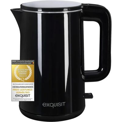 Exquisit WK 6103 swi - Edelstahl Wasserkocher 1.5L Exquisit WK 6103 swi - Edelstahl Wasserkocher 1.5L
