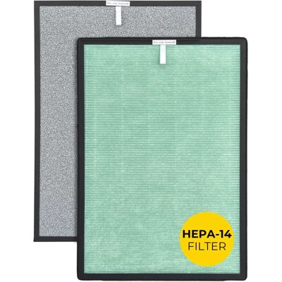 GUTFELS LR 67015 we - azul/gris - Conjunto de filtros para purificador de aire GUTFELS LR 67015 we - azul/gris - Conjunto de filtros para purificador de aire
