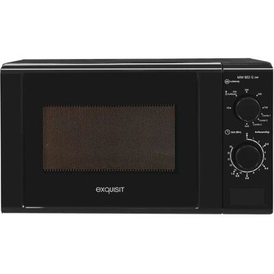 Exquisit - MW900-030G - Noir - 20L - Micro-ondes - Publicité Exquisit - MW900-030G - Noir - 20L - Micro-ondes - Publicité