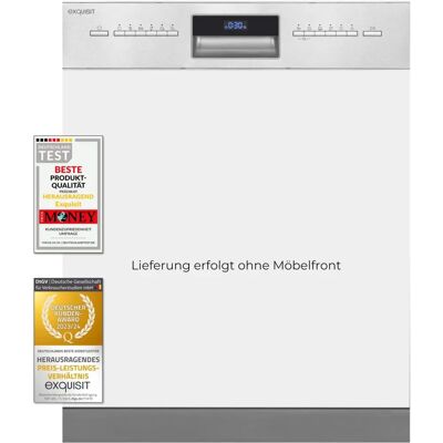Lavastoviglie da incasso Exquisit EGSP9614-EB-030B inox Lavastoviglie da incasso Exquisit EGSP9614-EB-030B inox