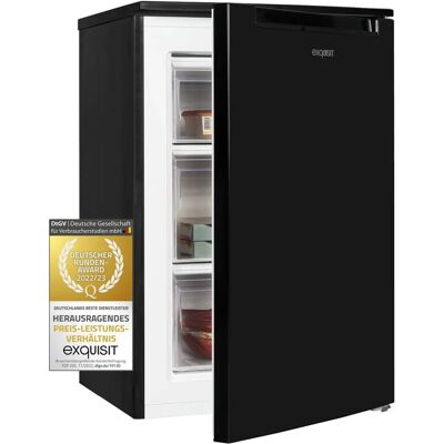 EXQUISIT GS81-040C Silber Gefrierschrank - Gefriergerät EXQUISIT GS81-040C Silber Gefrierschrank - Gefriergerät