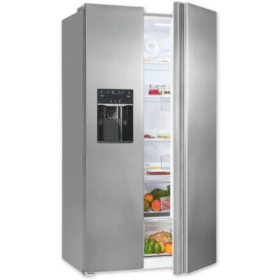 Exquisit SBS520-CF-040E Frigorifero Side-by-Side in Acciaio Inox - Frigorifero Exquisit SBS520-CF-040E Frigorifero Side-by-Side in Acciaio Inox - Frigorifero