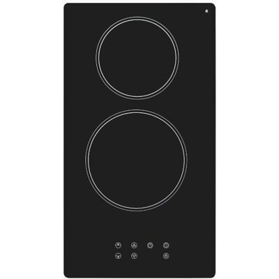 Exquisit EKC300-020 Negro - 29 cm - 2 zonas - Placa vitrocerámica Exquisit EKC300-020 Negro - 29 cm - 2 zonas - Placa vitrocerámica
