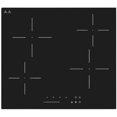 Exquisit - EKC600-380 - Schwarz - 59 cm - Ceramic hob Exquisit - EKC600-380 - Schwarz - 59 cm - Ceramic hob