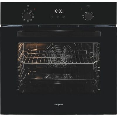 Exquisit EBE257-H-020 - Schwarz - Einbaubackofen Exquisit EBE257-H-020 - Schwarz - Einbaubackofen