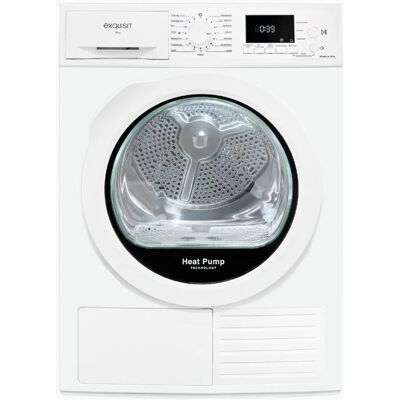 EXQUISIT - TWP903-410 - 9 kg - Asciugatrice a pompa di calore EXQUISIT - TWP903-410 - 9 kg - Asciugatrice a pompa di calore