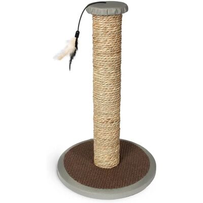 Karlie Rofra Cat Scratching Post - Natural Seaweed, Stable, Compact Karlie Rofra Cat Scratching Post - Natural Seaweed, Stable, Compact