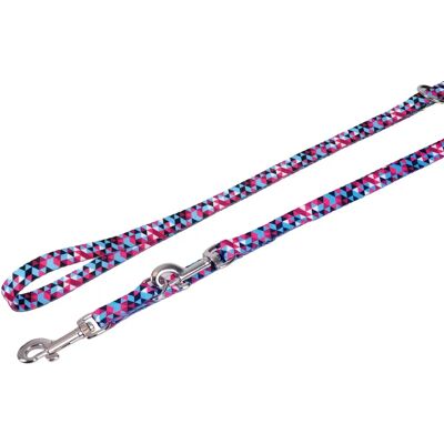 Karlie Geo Leash - Durable nylon, 200cm, Blue - Leash Karlie Geo Leash - Durable nylon, 200cm, Blue - Leash