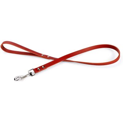 Correa de cuero Karlie Rondo para perros - Rojo - 100 cm - Dog Leash Correa de cuero Karlie Rondo para perros - Rojo - 100 cm - Dog Leash