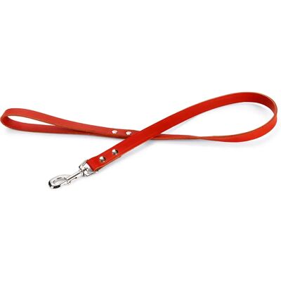 Karlie Rondo - Correa para perros - Cuero completo - Con clavos - Costura decorativa Karlie Rondo - Correa para perros - Cuero completo - Con clavos - Costura decorativa