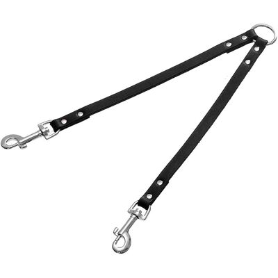 Guinzaglio Doppio in Cuoio KARLIE FLAMINGO - Per Cani Guinzaglio Doppio in Cuoio KARLIE FLAMINGO - Per Cani