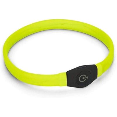 Karlie Visio Light LED Halsband - Langhaar - Gelb - Sicherheit für Hunde Karlie Visio Light LED Halsband - Langhaar - Gelb - Sicherheit für Hunde