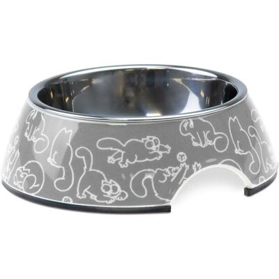 Simon's Cat Melamin-Napf - 160 ml, Ø 14 cm Simon's Cat Melamin-Napf - 160 ml, Ø 14 cm