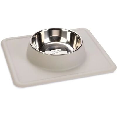 Karlie Stainless Steel Dog Bowl with Silicone Base - 350mL Karlie Stainless Steel Dog Bowl with Silicone Base - 350mL