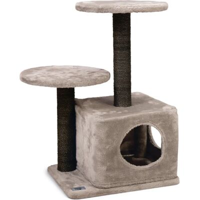 Arbre à Chat Karlie Argo - 45x35x70cm, Gris - Publicité Arbre à Chat Karlie Argo - 45x35x70cm, Gris - Publicité