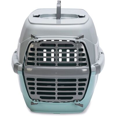 Caja de transporte Karlie Eco Tourist - Pequeña, Aqua, Ligera Caja de transporte Karlie Eco Tourist - Pequeña, Aqua, Ligera