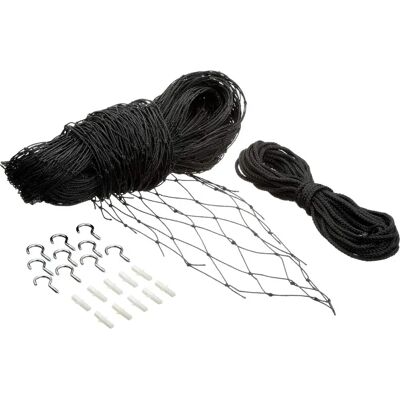 KARLIE Flamingo Cat Safety Net - 2x3m, Black, 11m Rope KARLIE Flamingo Cat Safety Net - 2x3m, Black, 11m Rope
