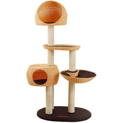 Karlie Outdoor Cat Tree III - Brown / Beige - Climbing & Scratching Spot Karlie Outdoor Cat Tree III - Brown / Beige - Climbing & Scratching Spot