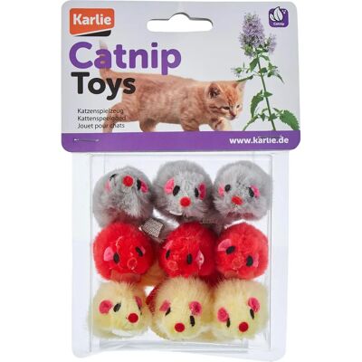 Karlie Katzenspielzeug Maus 9 Stück - Katzenspielzeug Karlie Katzenspielzeug Maus 9 Stück - Katzenspielzeug