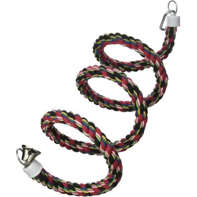 Karlie Katoenen Spiraal Vogel Speelgoed - S - Kleine Vogel Accessoire Karlie Katoenen Spiraal Vogel Speelgoed - S - Kleine Vogel Accessoire