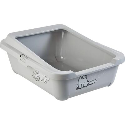 Karlie Simon's Cat Katzentoilette grau - Cat Litter Box Karlie Simon's Cat Katzentoilette grau - Cat Litter Box