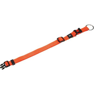 KARLIE FLAMINGO Refletora Hundehalsband - Verstellbar Nylon - Orange KARLIE FLAMINGO Refletora Hundehalsband - Verstellbar Nylon - Orange