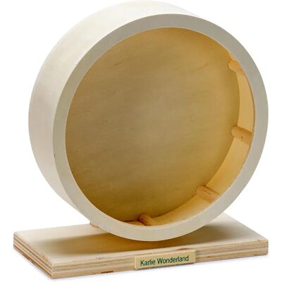 Karlie Ruota per Criceti - Roda in Legno 20cm - Ruota per Roditori Karlie Ruota per Criceti - Roda in Legno 20cm - Ruota per Roditori