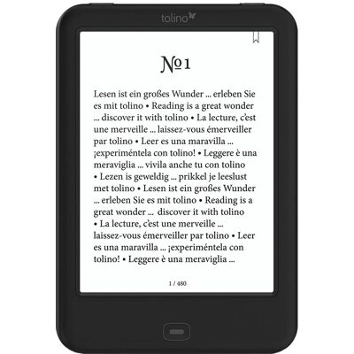 tolino - Shine 2 HD - Schwarz - 6 Zoll - E-Book-Reader tolino - Shine 2 HD - Schwarz - 6 Zoll - E-Book-Reader