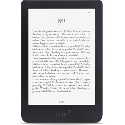 Tolino Shine 3 8 GB Schwarz - E-Book Reader Tolino Shine 3 8 GB Schwarz - E-Book Reader