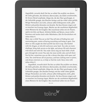 Tolino Shine 4 - 6-Zoll E-Reader - Wasserschutz Tolino Shine 4 - 6-Zoll E-Reader - Wasserschutz