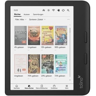 Tolino MTK8113T - Wasserdichter E-Reader mit Farbe, 32GB Tolino MTK8113T - Wasserdichter E-Reader mit Farbe, 32GB