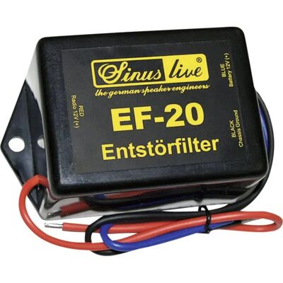 SinusLive EF-20 Entstörfilter - Radio Störfilter SinusLive EF-20 Entstörfilter - Radio Störfilter