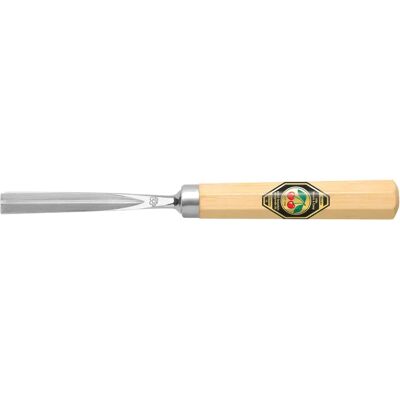 Kirschen Model 39 V-shaped Chisel White Beech - Hand Tool Kirschen Model 39 V-shaped Chisel White Beech - Hand Tool
