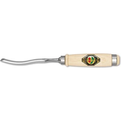 Kirschen Modell 1051-10 Schnitzmesser S-Form - Schnitzelwerkzeug Kirschen Modell 1051-10 Schnitzmesser S-Form - Schnitzelwerkzeug