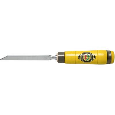Kirschen Heavy Mortise Chisel - 10 mm Round White Beech Handle - Carving Tool Kirschen Heavy Mortise Chisel - 10 mm Round White Beech Handle - Carving Tool