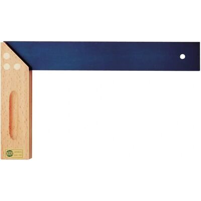 Squadra da carpentiere ECE Modello 403 - 250mm, 90° - Utensile da falegnameria Squadra da carpentiere ECE Modello 403 - 250mm, 90° - Utensile da falegnameria